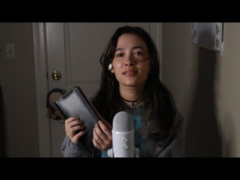 ASMR Tapping with Finger pads/tips (sticky fingers)