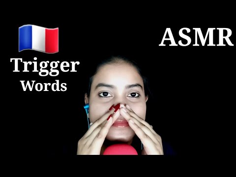 ASMR French Trigger Words With Inaudible Mouth Sounds