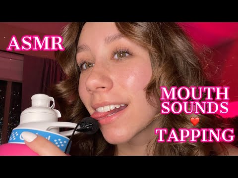 ASMR | mouth sounds and tapping