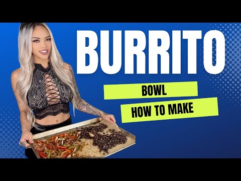 How To Cook a Burrito Bowl From Scratch Homemade Guacamole and Salsa (Whole Foods Plant Based Vegan)