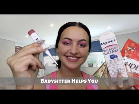 [ASMR] Babysitter Takes Care Of You When You're Sick RP