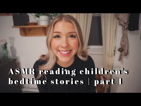 ASMR reading children's bedtime stories | part 1