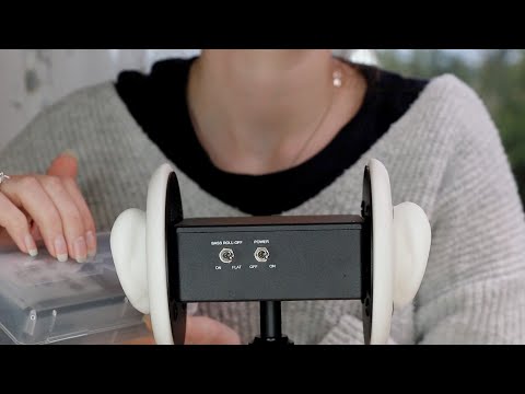 ASMR Tapping & Scratching Plastic Box | 3Dio Ear To Ear For Sleep (No Talking)