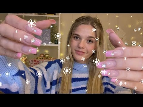 ASMR POV: You're Stuck In A Snow Globe ❄️ (Fishbowl Effect + Snowy Screen Overlay)