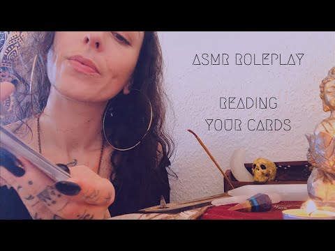 ASMR ROLEPLAY | FORTUNE TELLER | WHISPERED GUIDANCE SESSION | TAROT READER ROLEPLAY | LO-FI ASMR