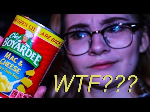 CANNED MAC N CHEESE vs all other regular mac n cheese (mukbang food review)