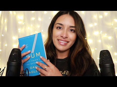 ASMR Reading You to Sleep (°◡°♡) (Page Turning, Paper Sounds, Tapping)