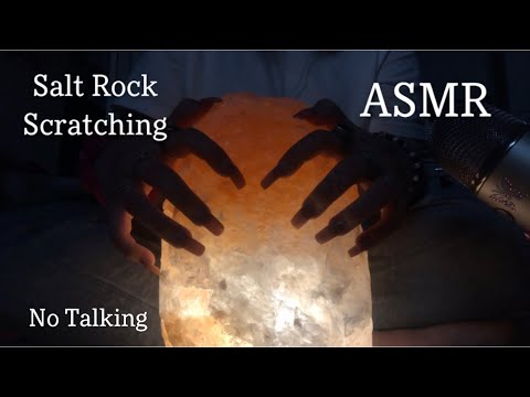 Fast & Aggressive Salt Rock Pure Scratching & Tapping ASMR No Talking