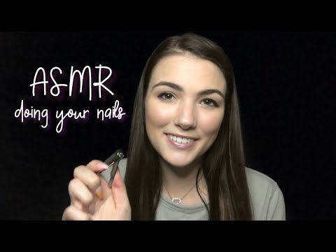 ASMR Doing Your Nails 💅 Soft Spoken Manicure
