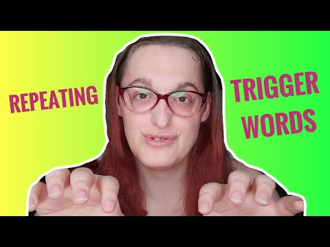 ASMR ~ Repeating Different Trigger Words