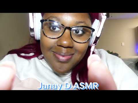 ASMR *camera tapping and mouth sounds | Janay D ASMR