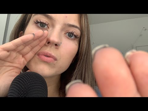 ASMR| TAPPING ON THE CAMERA LENSE AND MOUTH SOUNDS