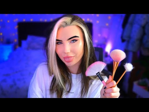 ASMR Intense Mouth Sounds & Tingly Visuals w/ Delay
