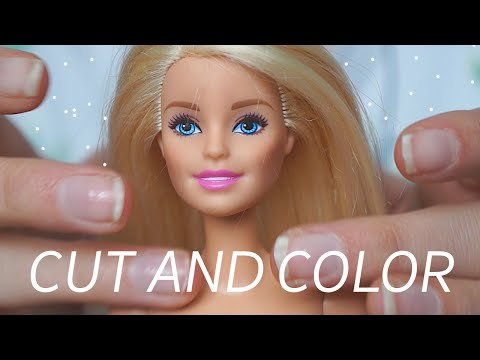 ASMR A Cut and Color (REAL)