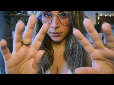 ASMR Scratching your face & Mouth sounds (no talking)