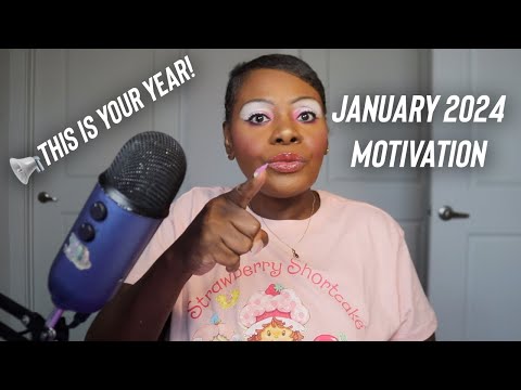 YOUR YEAR WILL BE GRAND | JANUARY 2024 ASMR MONTHLY MOTIVATION