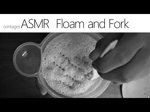 ASMR Floam and Fork | Vintage Edition