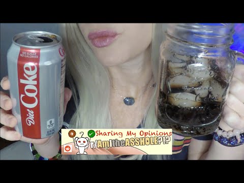 ASMR Gum Chewing, Soda Drinking, My Opinions 0n Other People's Situations | Whispered Ramble