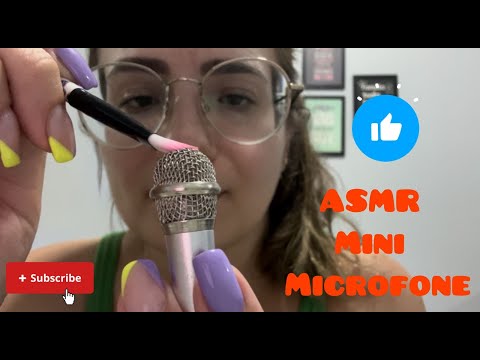 ASMR - Mini Microfone #asmr #minimicrophone