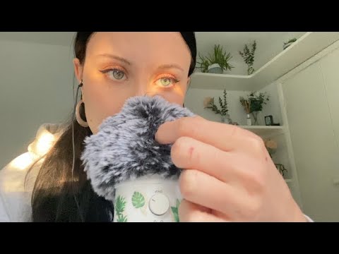 asmr | searching for bugs, inaudible whispering & mouth sounds