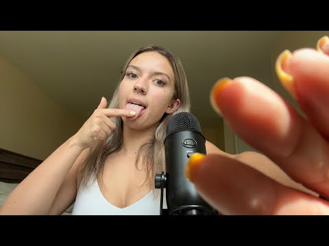 ASMR| 100% Wet & Sensitive Mouth Sounds in Your Ears/ No Talking| Whispering the word Relax