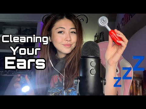 ASMR| cleaning out your ears! SUPER TINGLY✨😴
