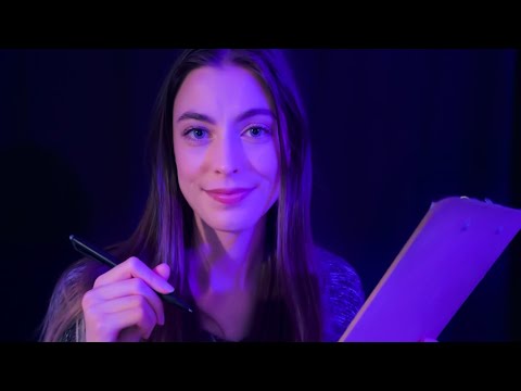 ASMR Asking You Silly Personal Questions (Soft Spoken) For Sleep