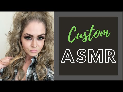 ASMR CUSTOM VIDEOS! Now available from me on WISIO! 💜💜💜