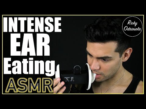 ASMR - Intense Ear Eating & Nibbling (Male Whisper and Ear Nibbles for Relaxation & Sleep)