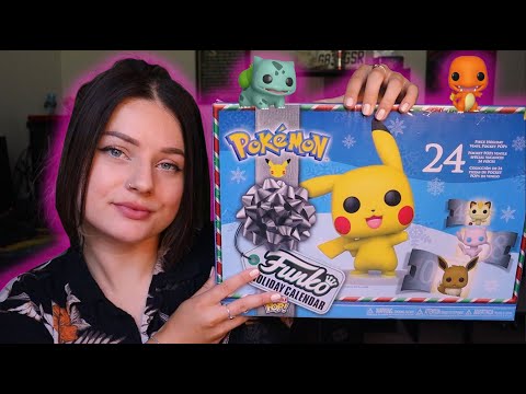 ASMR | Unboxing 24 Pokémon Funko Pop Minis *Soft Spoken* 🌱