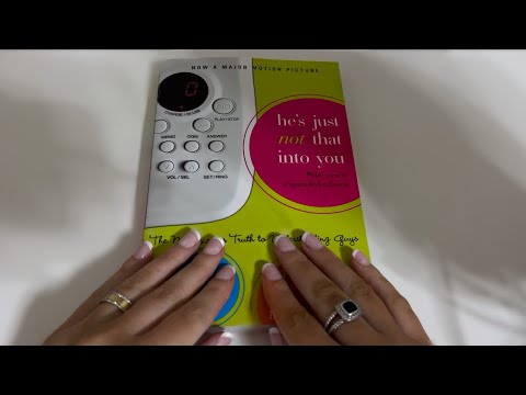 ASMR READING| "HES JUST NOT THAT INTO YOU" ( I KNOW YOU KNOW IM TALKING TO YOUU)👀