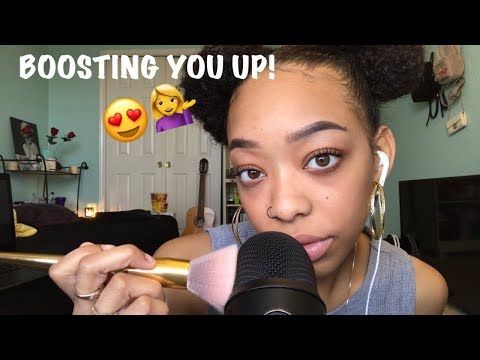 ASMR | Giving You Compliments 😍 | Tingly Ear To Ear Mic Brushing | Slow/Soft Whispers | Stippling