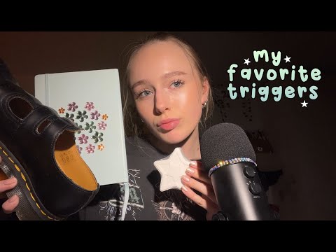 ASMR my favorite triggers ع˖⁺☁༶ tapping, mouth sounds