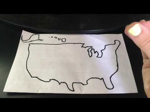 USA Map Softly Spoken //ASMR // honestly just roast me