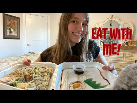 ASMR Vegan Sushi Mukbang