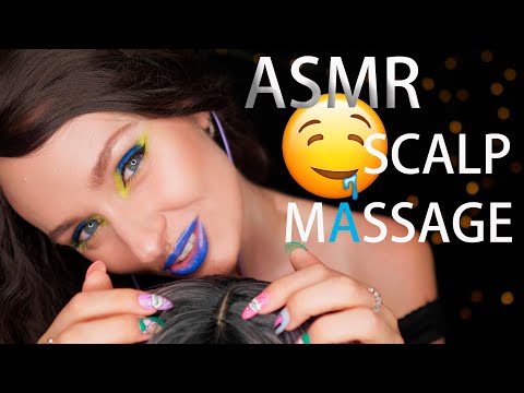 ASMR Scalp Massage  & Sleepy Hair Treatment