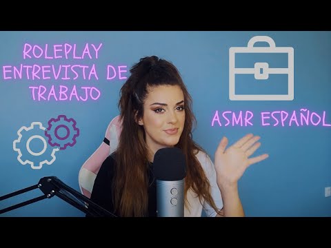 Roleplay ENTREVISTA de trabajo | ASMR Español