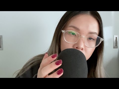 ASMR - Gum Chewing and Inaudible Sounds.