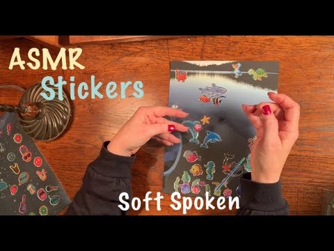 ASMR Request/Stickers/Crinkles/Card stock/Sheet protectors (Soft Spoken bits about my life)