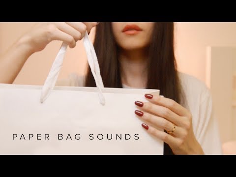 ASMR Paper Bag Tapping and Scratching Sounds (No Talking)