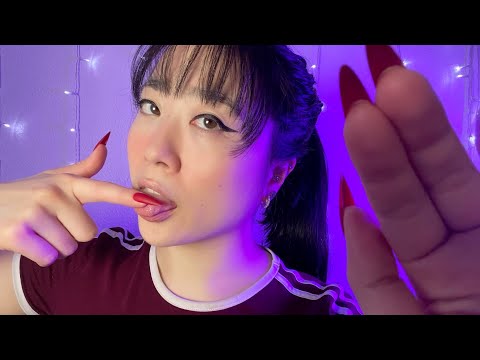 ASMR Intense Wet Spit Painting your Makeup (accent, mouth sounds)