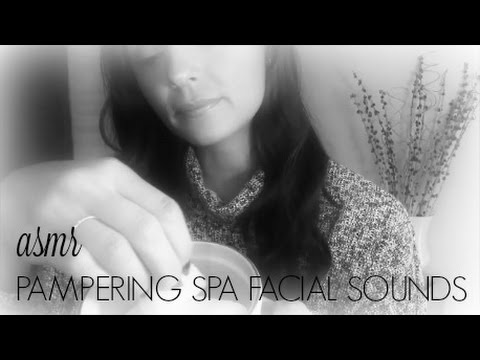 ASMR PAMPERING SPA FACIAL Gentle Soothing Tingly Sounds/No Talking
