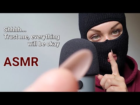 ASMR | Shushing & Mouth Covering (lots of hands movements)