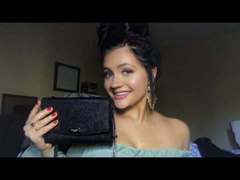 ASMR- UPDATED WHATS IN MY PURSE