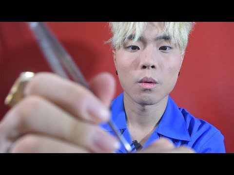 Spa Facial, Haircut, Ear Cleaning to Screen 💆 [리얼화장/リアル化粧] Realistic ASMR Skin Care Roleplay