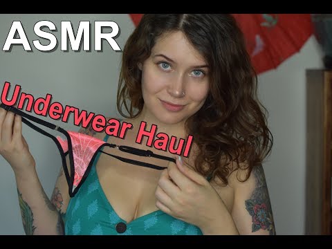 ASMR - How cute are these Micro Thongs?? 👙 *Underwear Haul*