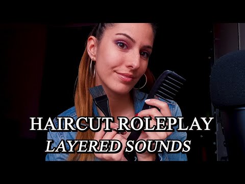 Асмр на Български | Ролева игра : Фризьор✂️ | ASMR Haircut Rp 💇| Shampoo | Scissors | Layered Sounds