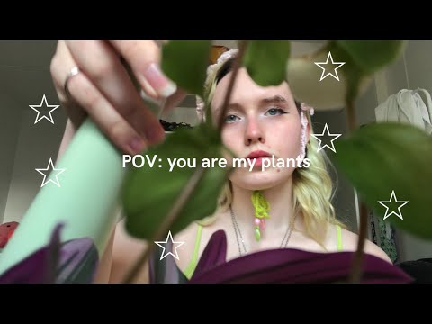 lofi asmr! [subtitled] pov: you are my plants!