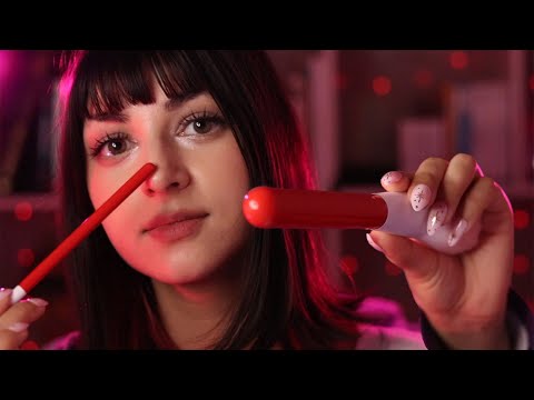 ASMR | Face Tracing and Tapping (Brushing, Personal Attention)