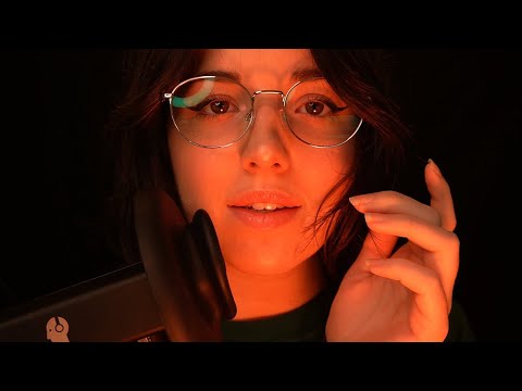 ASMR Ear to Ear Whispers w/ Gentle Ear Touches